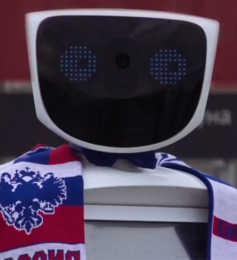 Робот Алантим предложил защиту английским болельщикам на ЧМ-2018